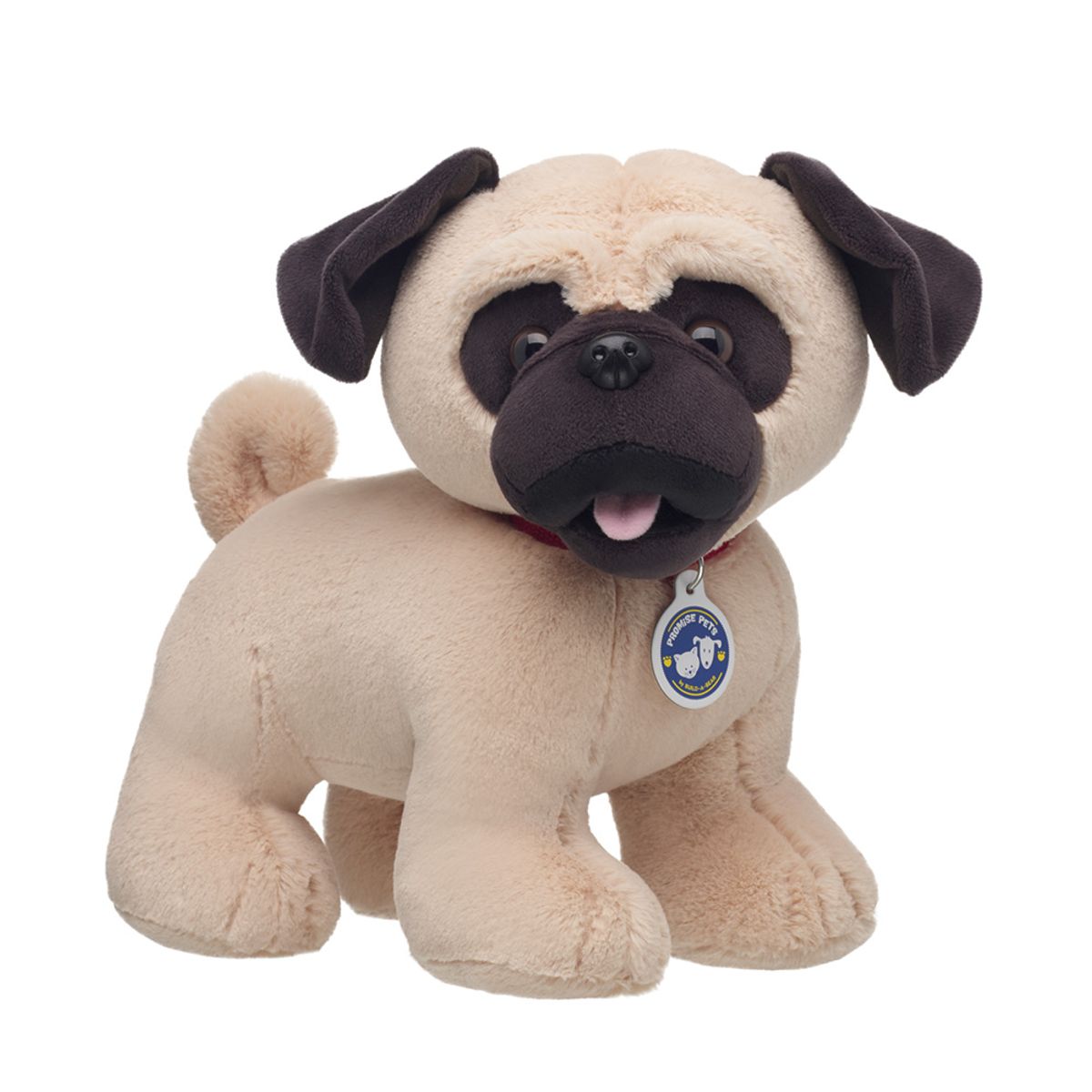 BUILD A BEAR - Peluche Perro Pug Promise Pet Build-A-Bear
