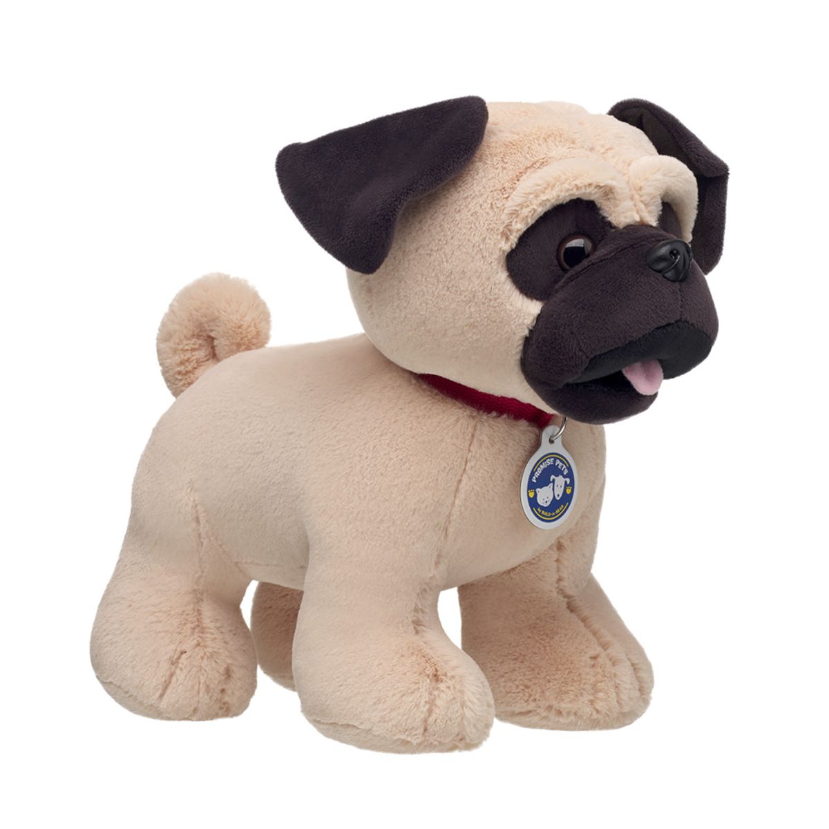 BUILD A BEAR - Peluche Perro Pug Promise Pet Build-A-Bear