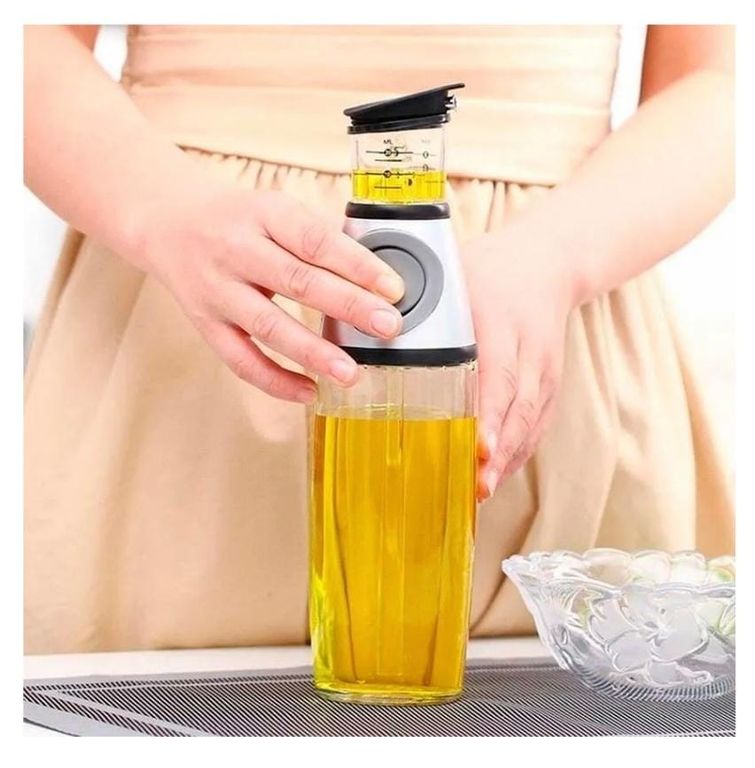 GENERICO Dispensador Botella Aceite Y Vinagre Aceiteras Cocina 500ml