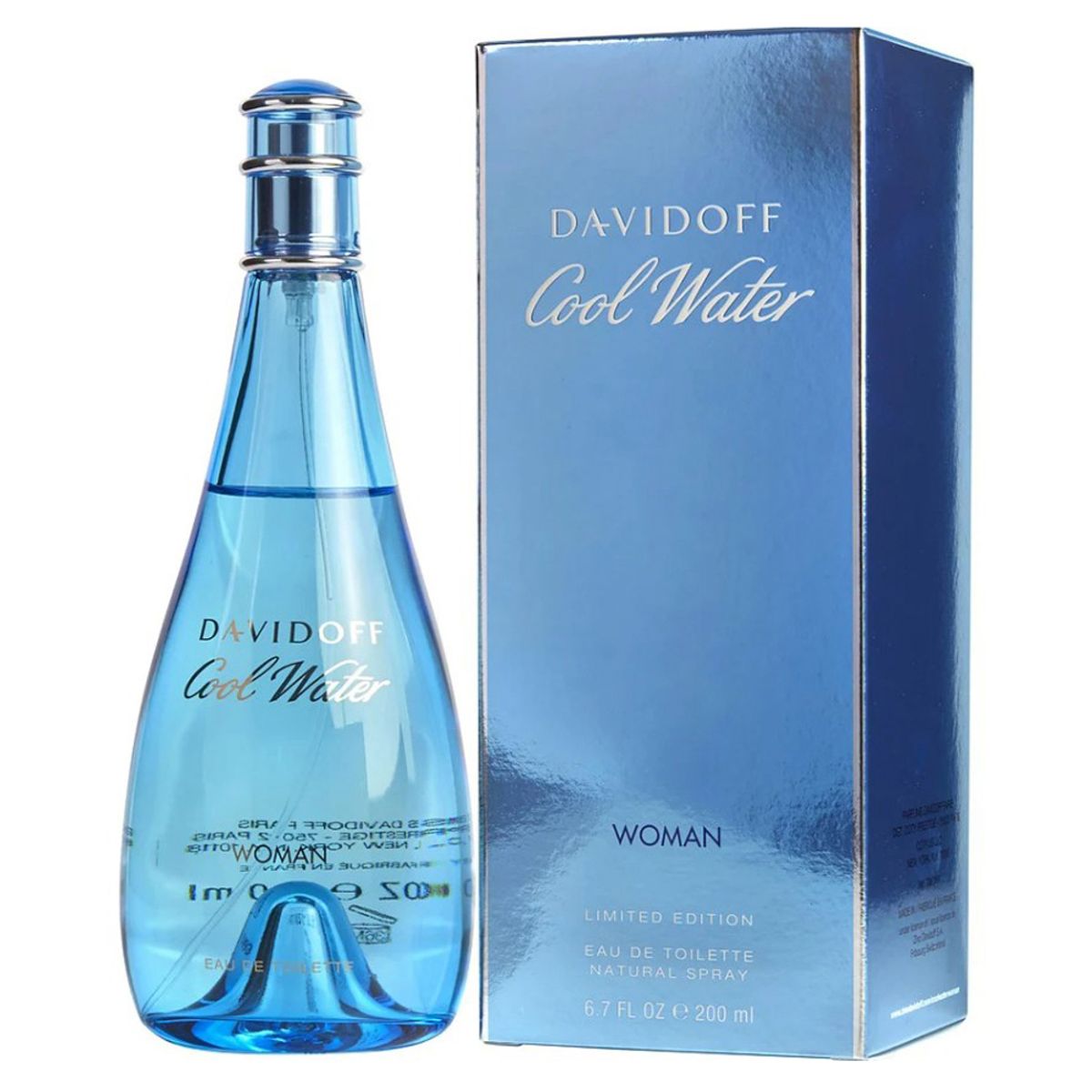 DAVIDOFF - Cool Water Eau de Toilette for Women - 200ml Davidoff