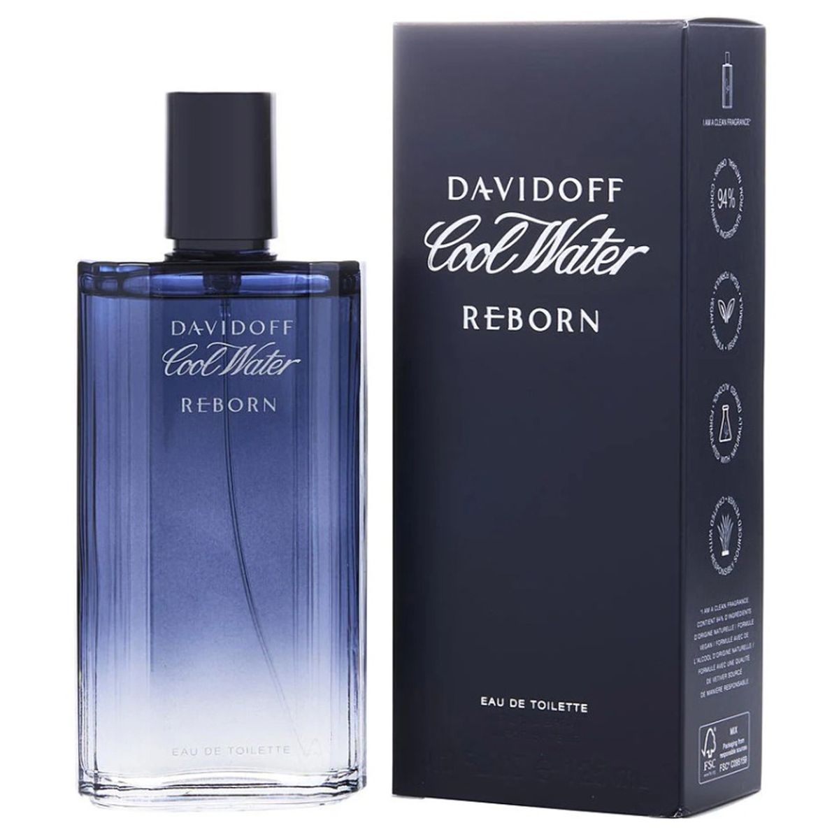 DAVIDOFF - Cool Water Reborn Eau de Toilette for Men - 120ml Davidoff
