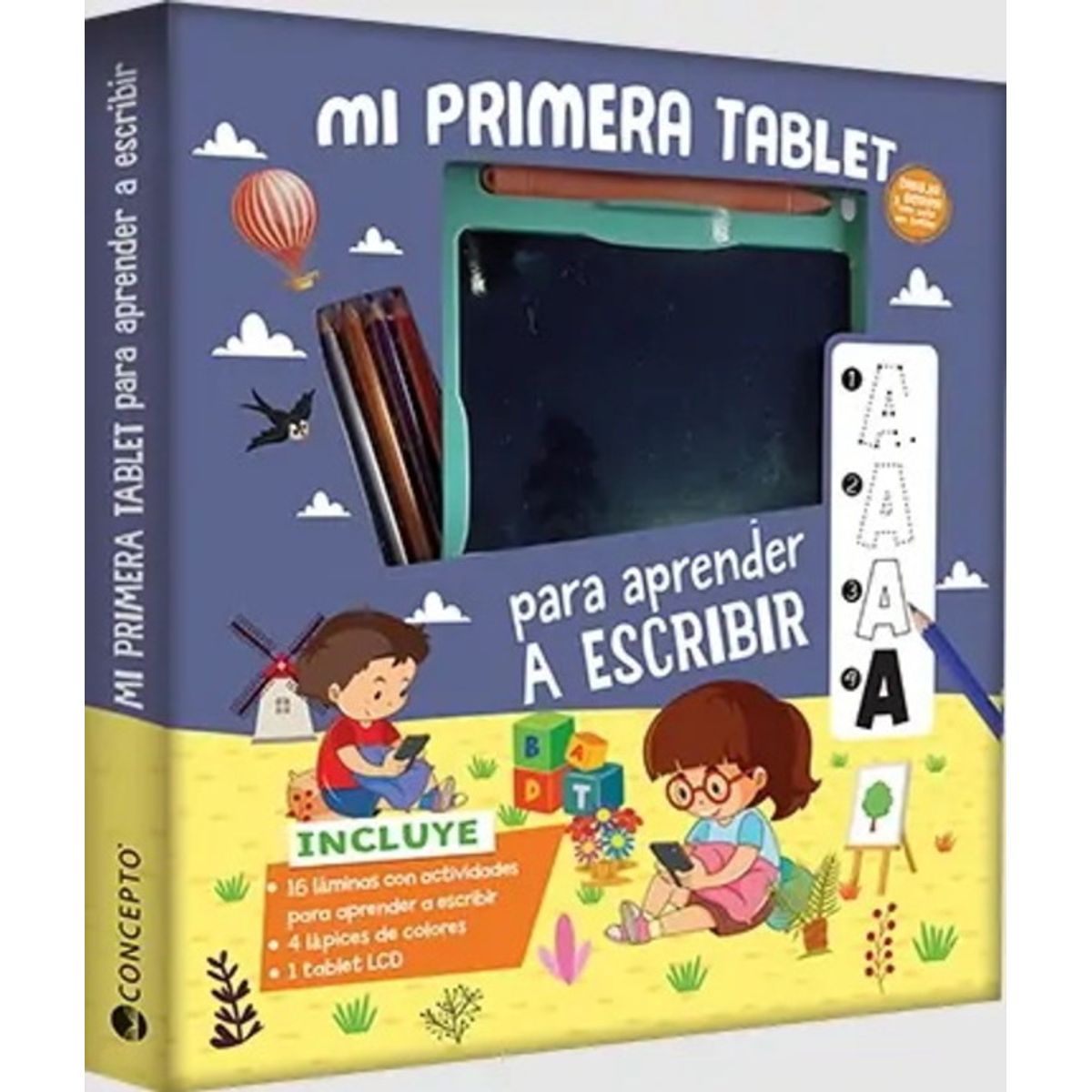 ANTARTICA LIBROS - Mi Primer Tablet Para Aprender A Escribir