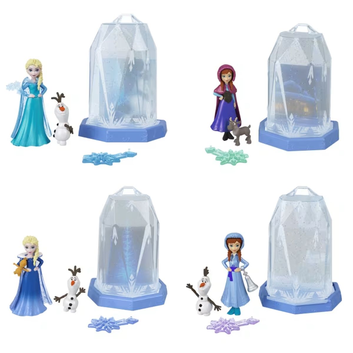 DISNEY - Disney Frozen Muñeca Sorpresa Ice Reveal Hielo Mágico