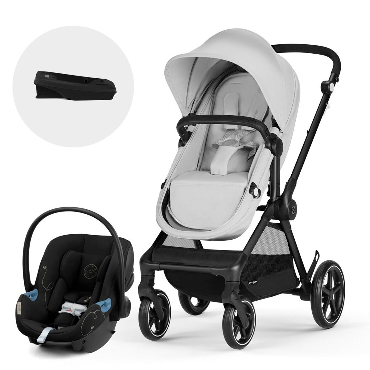 CYBEX - Coche Travel System EOS 2 en 1 + Aton G + Base
