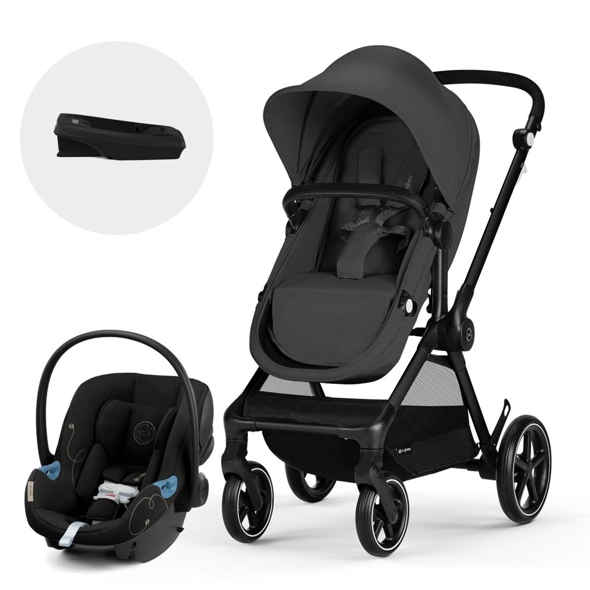 CYBEX - Coche Travel System EOS 2 en 1 + Aton G + Base