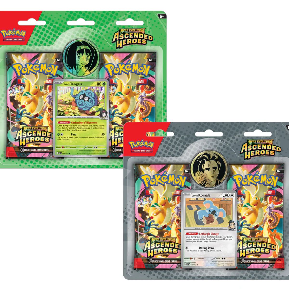 POKEMON - Pokémon Tcg Ascended Heroes Español-Komala De Laureano