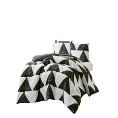 GENERICO - COBERTOR DE JACQUERD CUTTING KING COLOR BLANCO CON CAFÉ