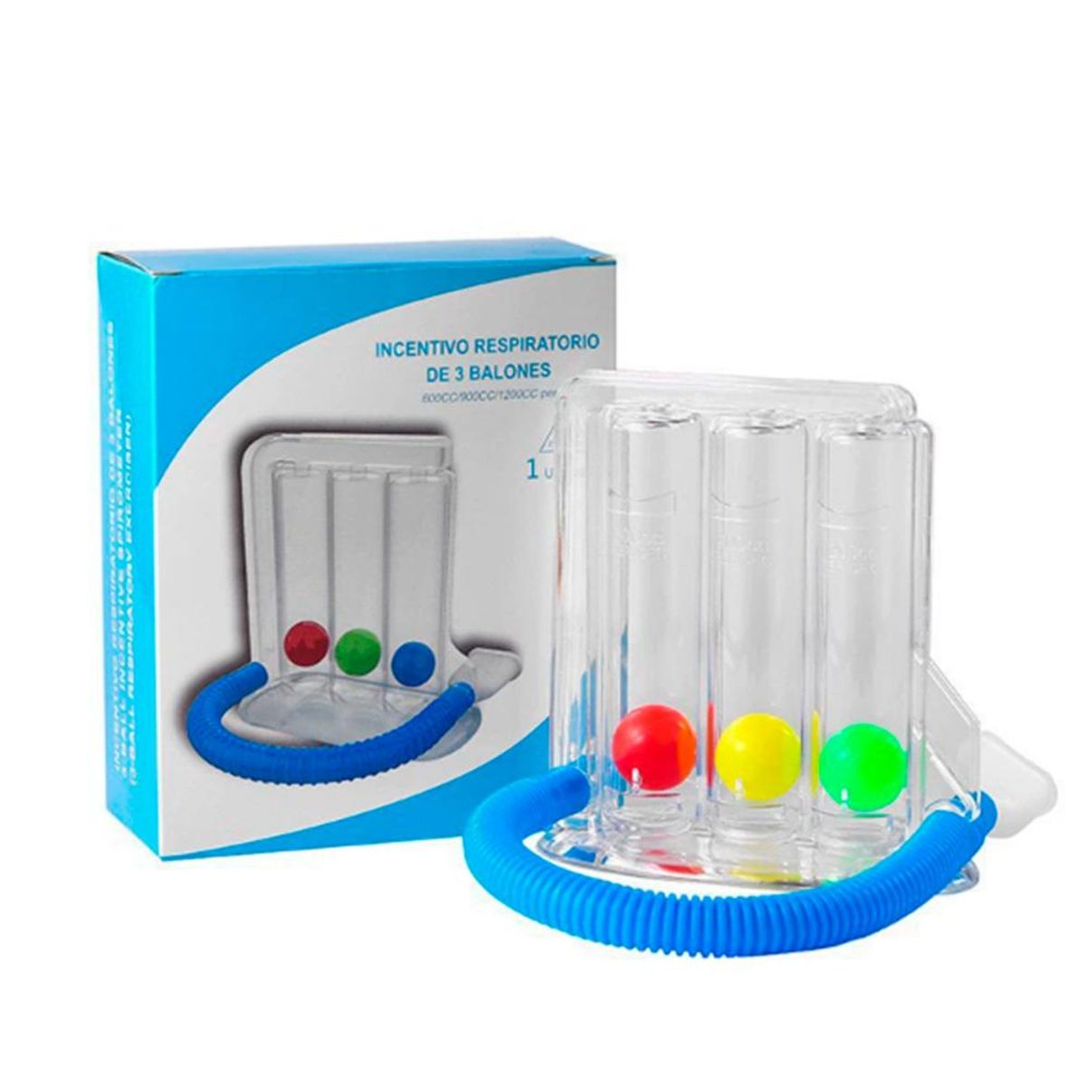 DE TODO Y MAS - Triflo Ejercitador Pulmonar