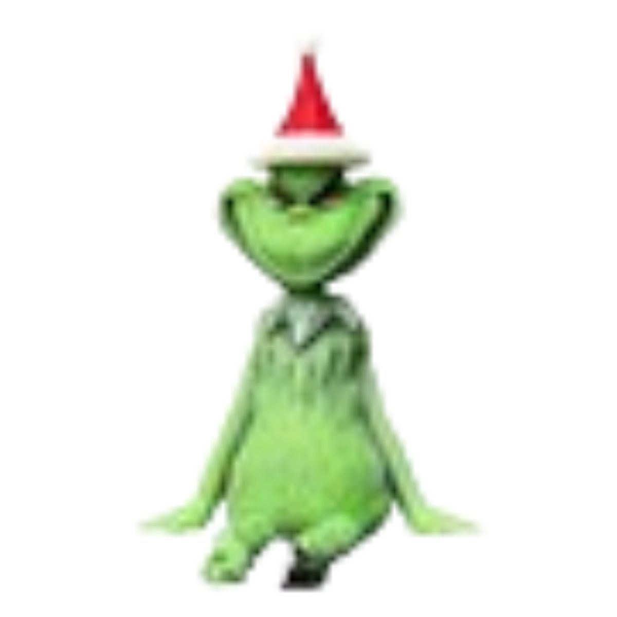 GENERICO - Figura Articulada - Monito Verde Navideño Sentado
