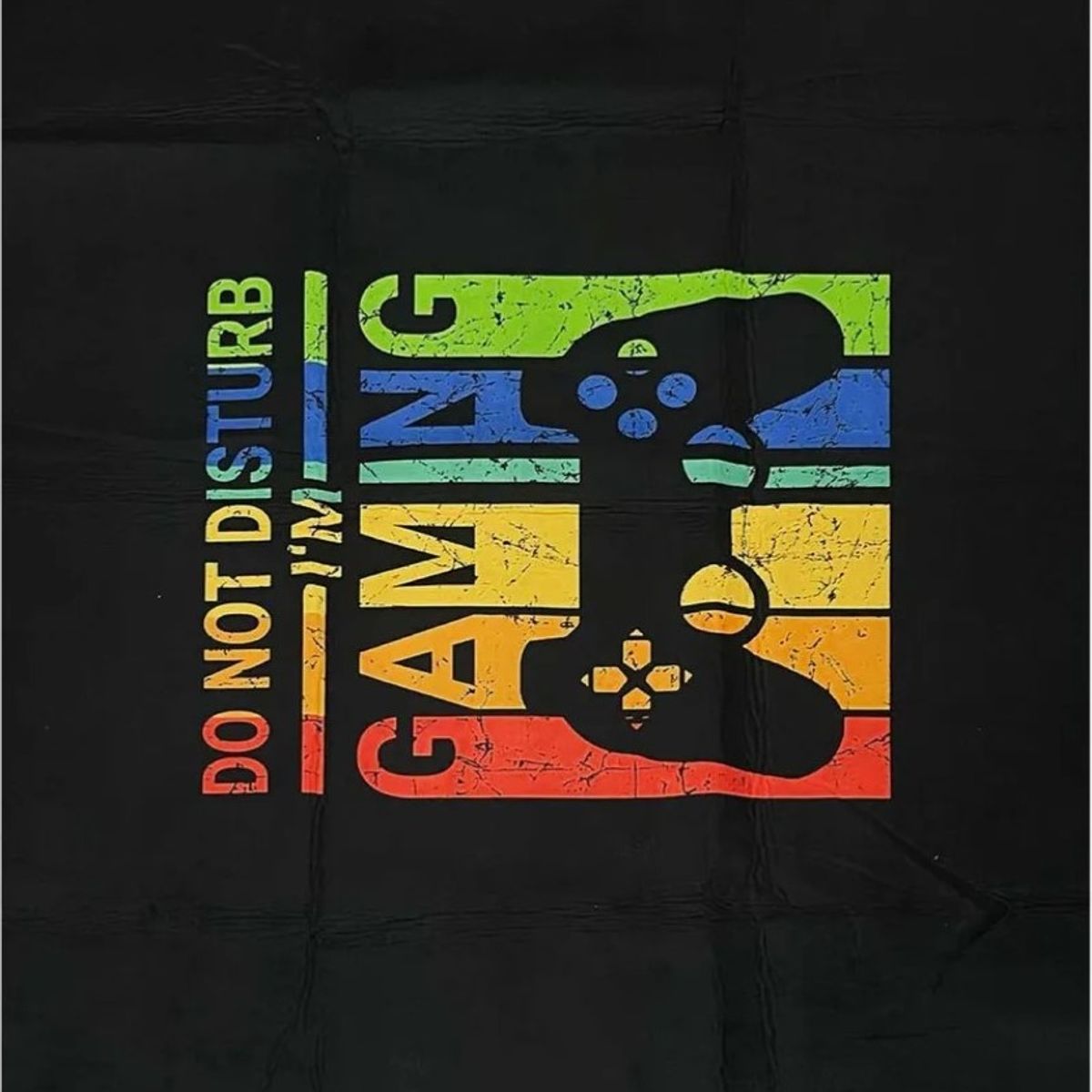 SMARTY - Alfombra Lisa Juvenil Infantil Gamer Diseño Distrito Gamer 150x200CM