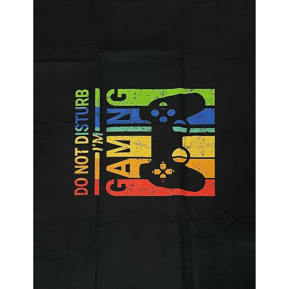 SMARTY - Alfombra Lisa Juvenil Infantil Gamer Diseño Distrito Gamer 150x200CM