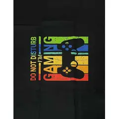 SMARTY - Alfombra Lisa Juvenil Infantil Gamer Diseño Distrito Gamer 150x200CM