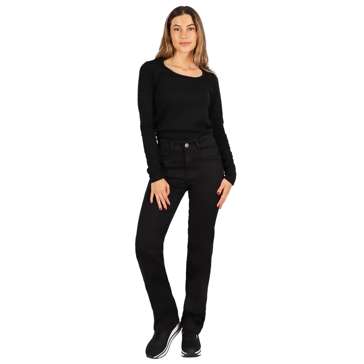 DIVINO JEANS - Jeans Carla III Negro Divino Jeans