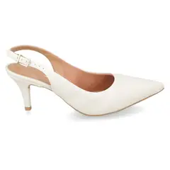 VIZZANO - Stiletto Abierto Blanco