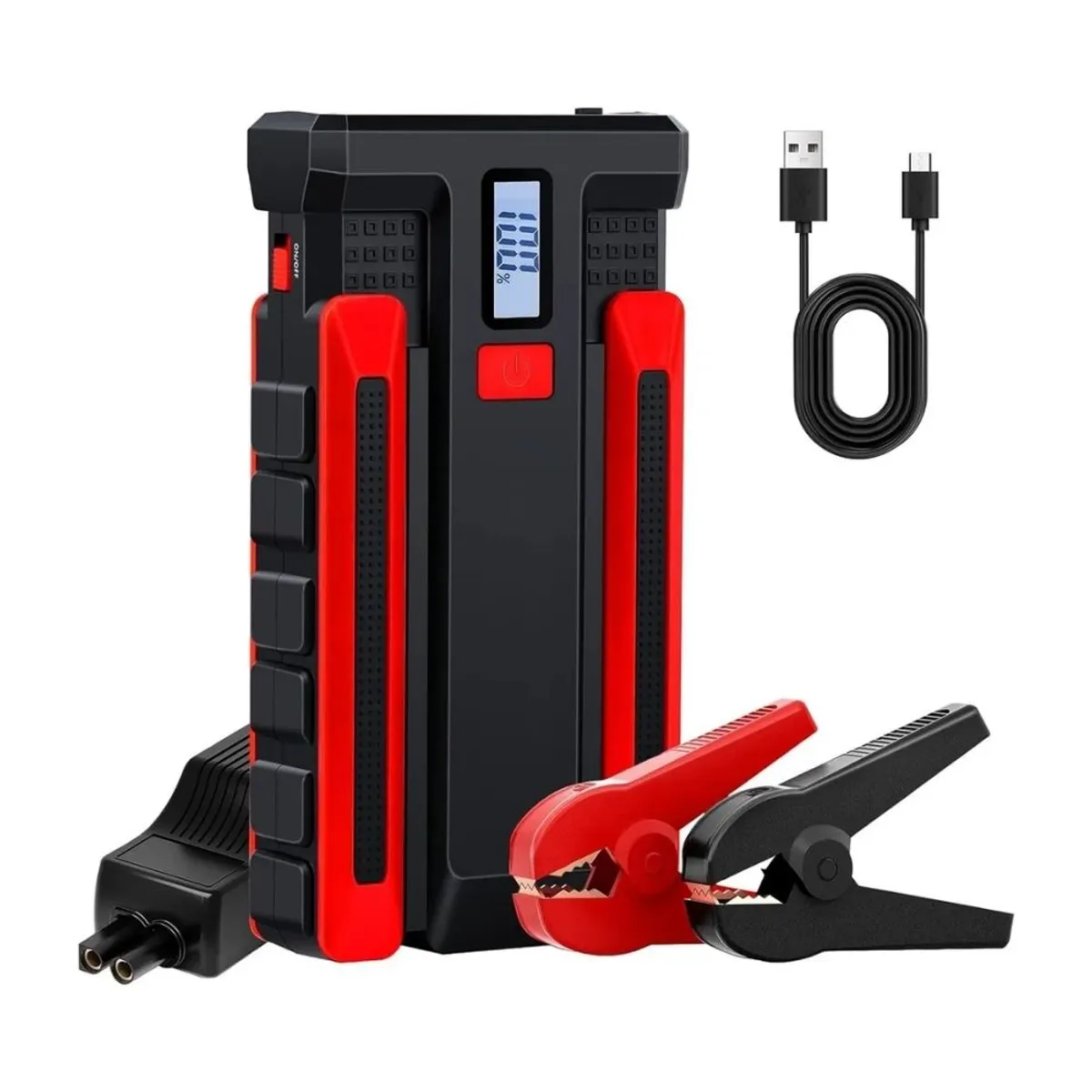NOVYSTOR - Partidor Batería Auto Arrancador De Emergencia Autos 12v