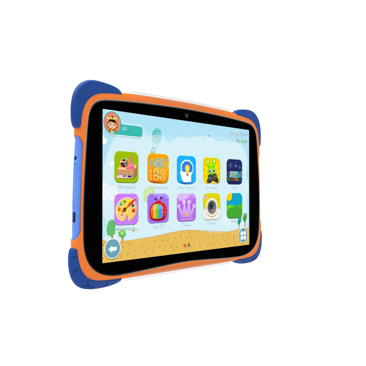 GENERICO - Tablet para niños HelloPro 10.1 - Naranja