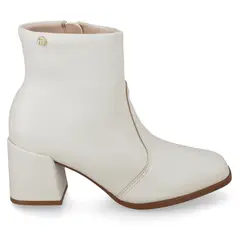 MOLECA - Botin Blanco OFF Mujer