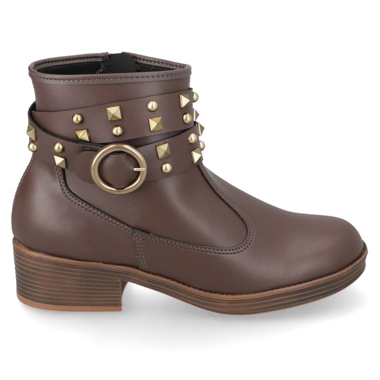 Botin Mujer Café