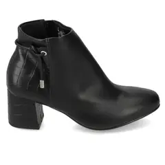 BEIRA RIO - Botin Taco Mujer Negro