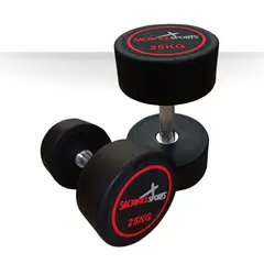 GENERICO - Par de Mancuernas Redondas 25 kg