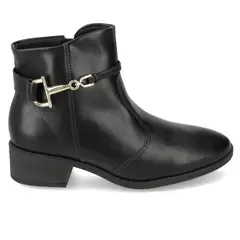 BEIRA RIO - Botin Taco Mujer Negro