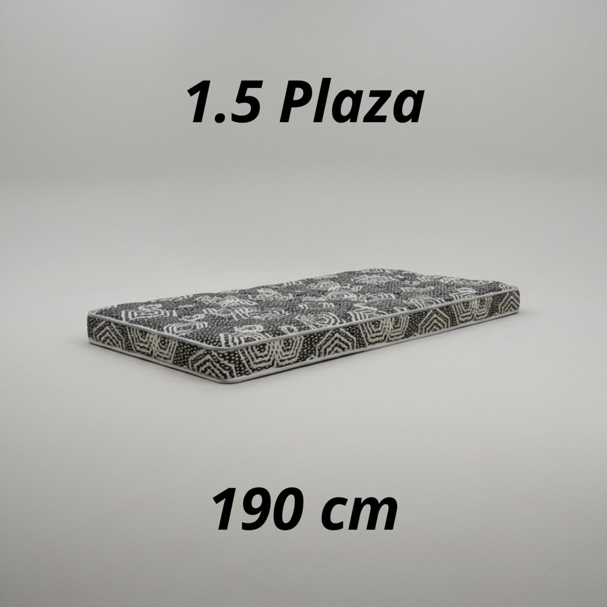 BLOCCARE - Colchón 1.5 Plaza Modelo IDEAL Largo 190 cm