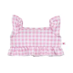 BUILD A BEAR - Top Cuadrillé Rosa Build-A-Bear