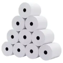 OEM - Pack de 10 Rollos Térmicos 57mmx30mm Estándar Maquinas POS