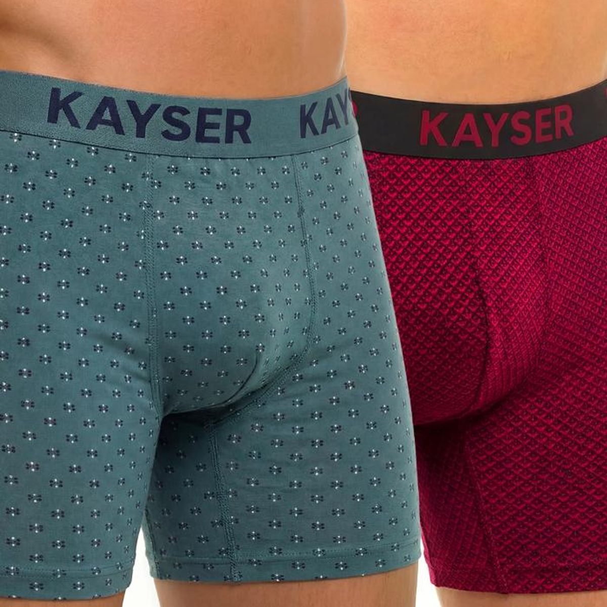 KAYSER - Pack 2 Bóxer Algodón P293.220-ROJ