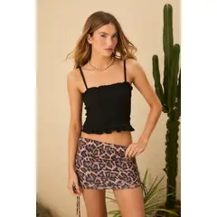 CIPITRIA - Falda Viseu Savage Dark