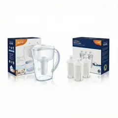 PRO OUTDOOR - Jarra Purificadora De Agua 3,8 Litros + 3 Repuestos Filtros