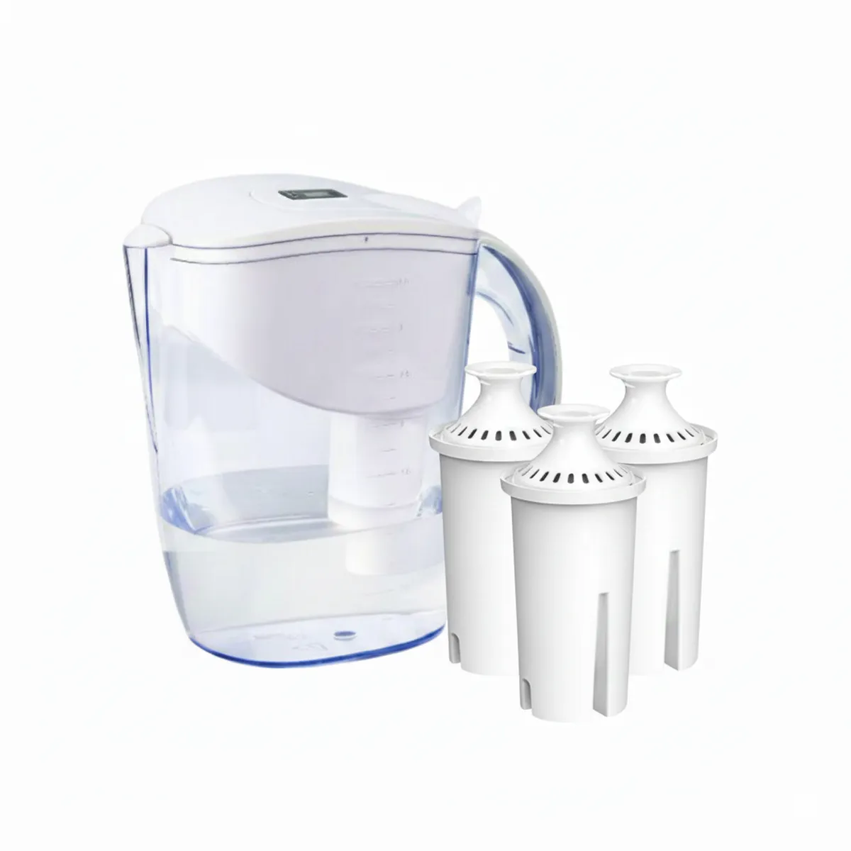 PRO OUTDOOR - Jarra Purificadora De Agua 3,8 Litros + 3 Repuestos Filtros