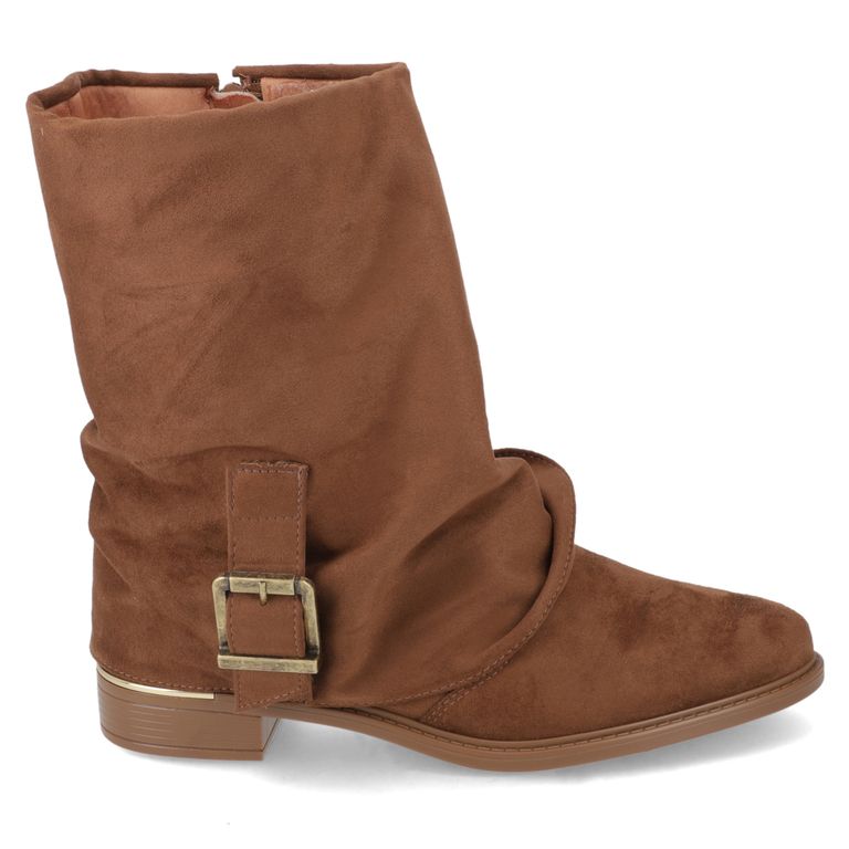Botin Mujer Camel