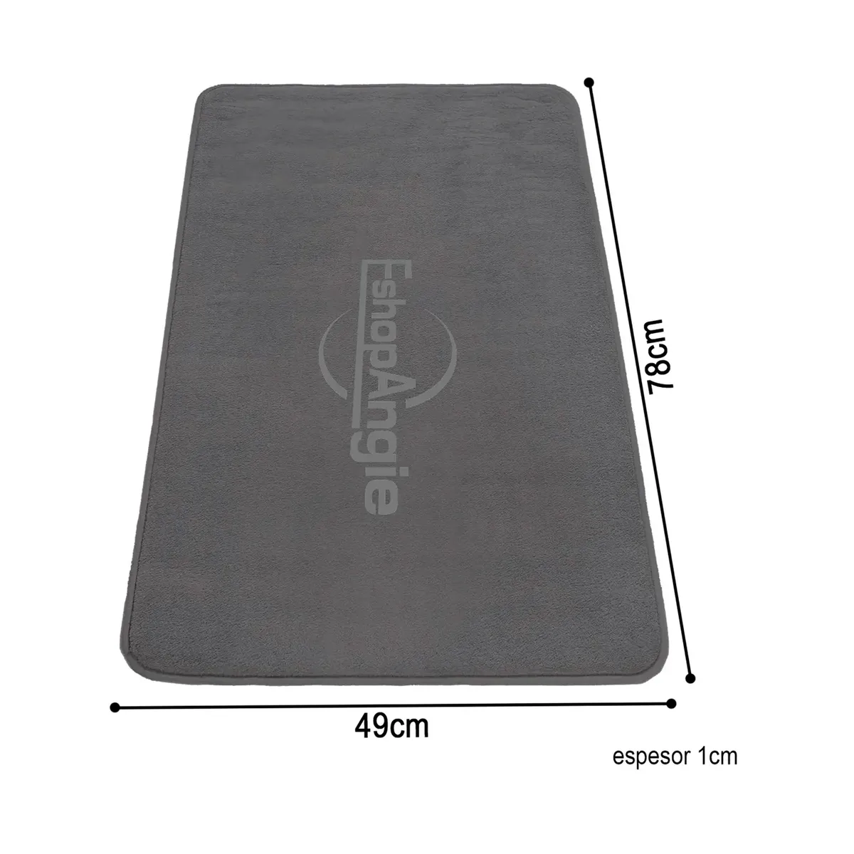 Alfombra De Baño Microfibra Antideslizante Absorbente 78x49, marca OFERTABKN - Foto Principal