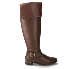 VIZZANO - Bota Plana de Mujer Café