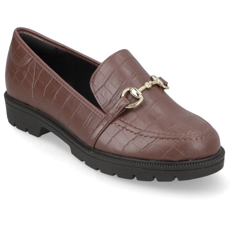 Mocasin de Mujer Café
