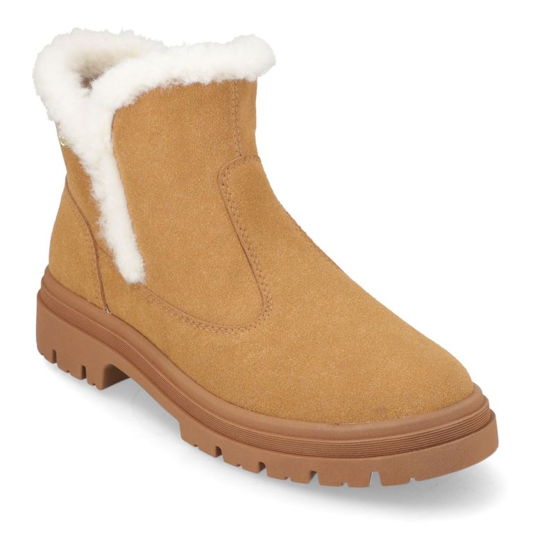 Botin Mujer Camel Moleca