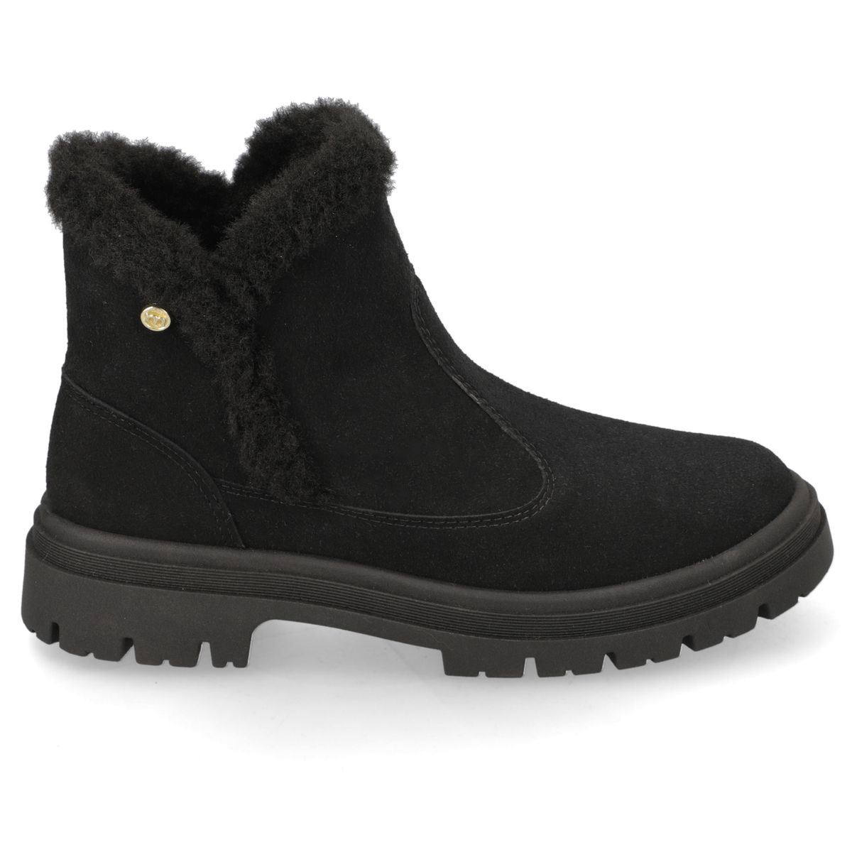 MOLECA - Botin Plano de Mujer Moleca Negro