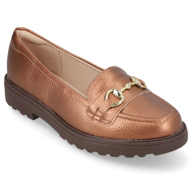 Mocasin de Mujer Café