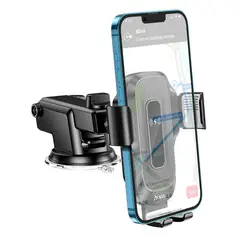 HOCO - Soporte De Auto Con Carga Inalambrica Gravity Quick Charge