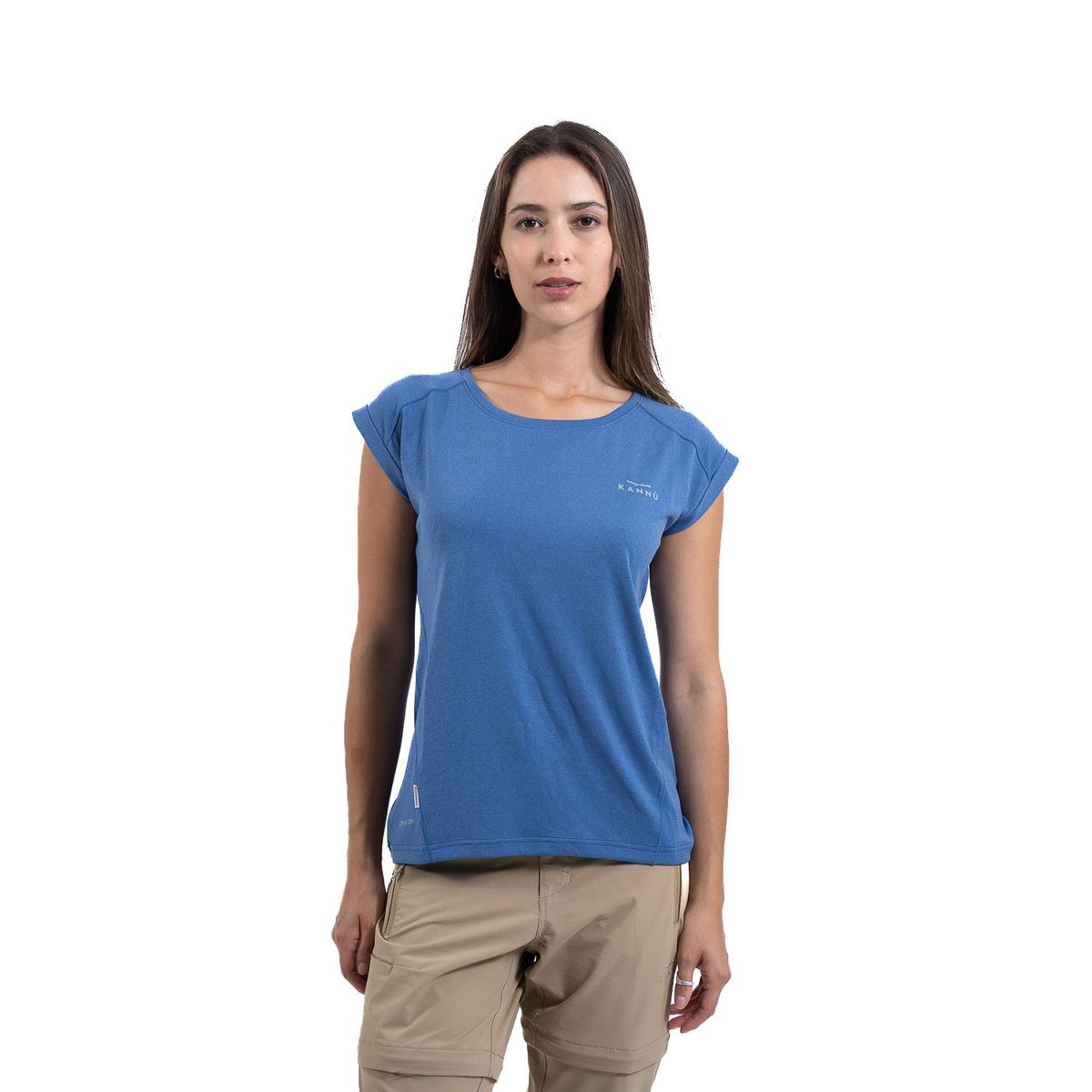 KANNU - Polera Deportiva Manga Corta Mujer Tupahue