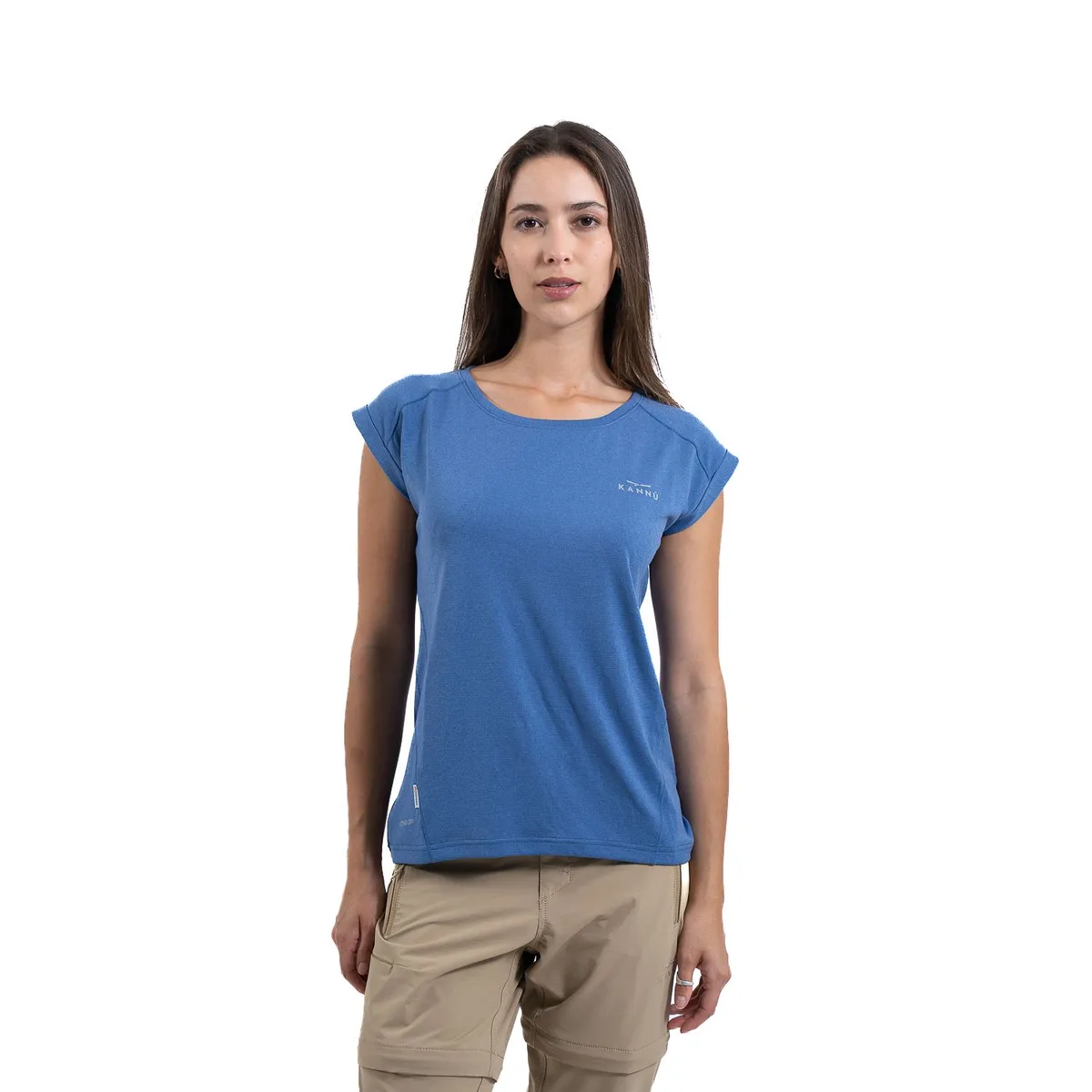 KANNU - Polera Deportiva Manga Corta Mujer Tupahue