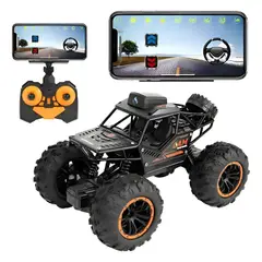 REMIFA - Carrito De Control Remoto 4x4 Con Cámara Wifi Hd Negro Negro