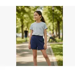 AGW - Pack 3 Calzas Short Niña Algodon Nacional