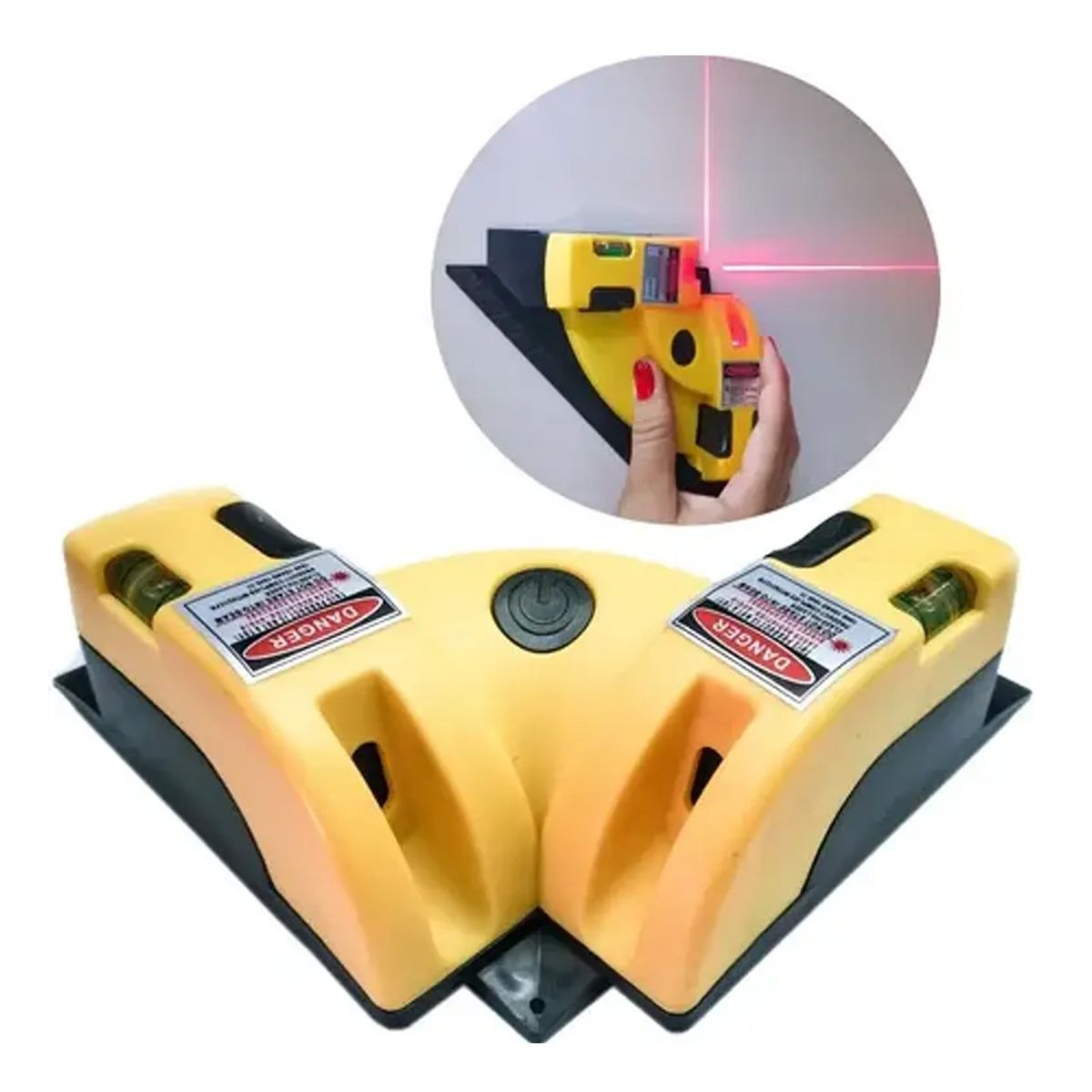 GENERICO - Nivel Laser Escuadra Angulo 90° Angulo Recto