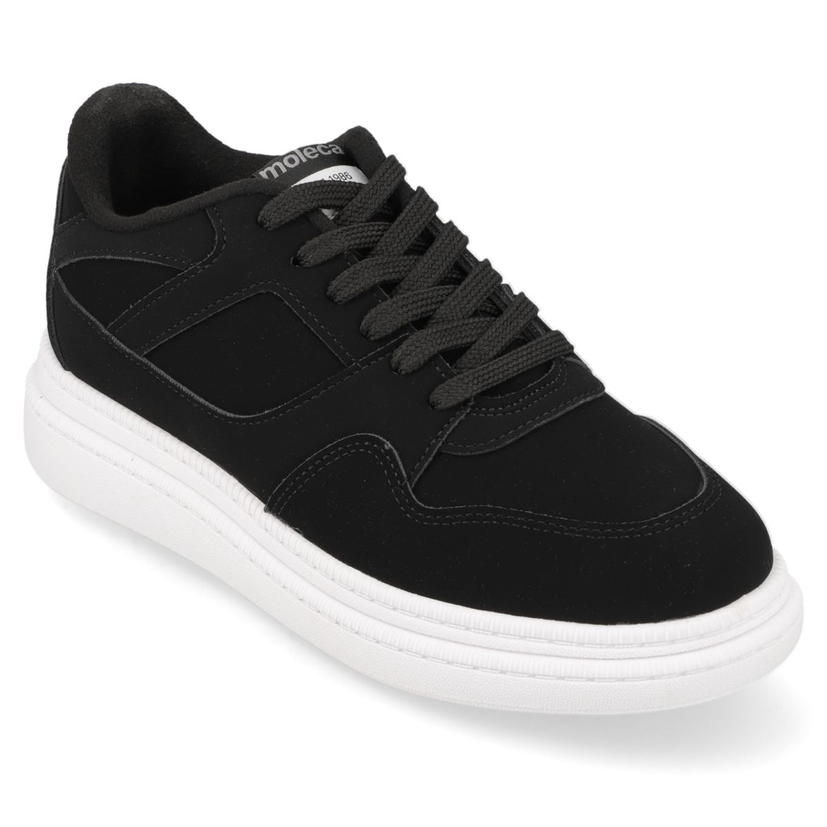 MOLECA - Zapatilla Casual de Mujer Moleca Negro