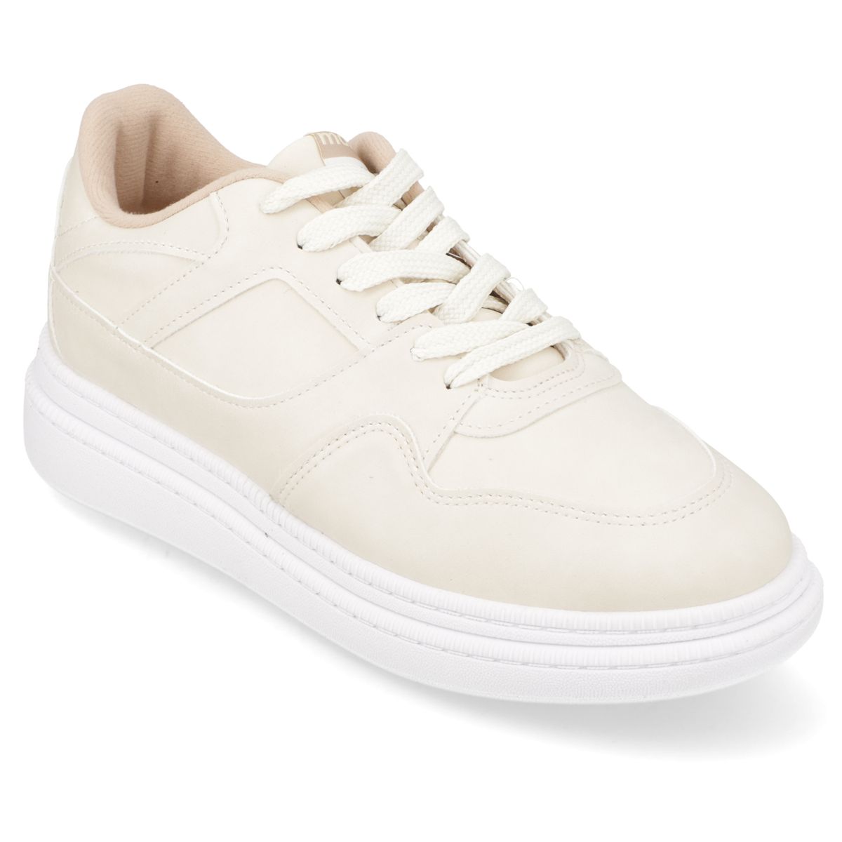 MOLECA - Zapatilla Casual de Mujer Moleca Blanco