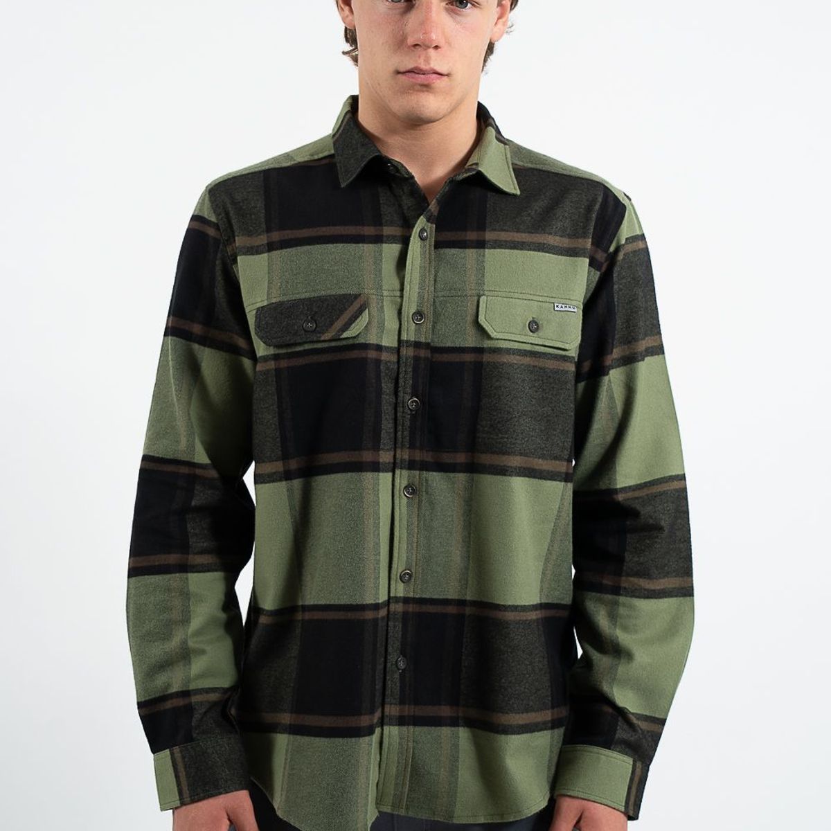KANNU - Camisa Leñadora Franela Fitz Roy