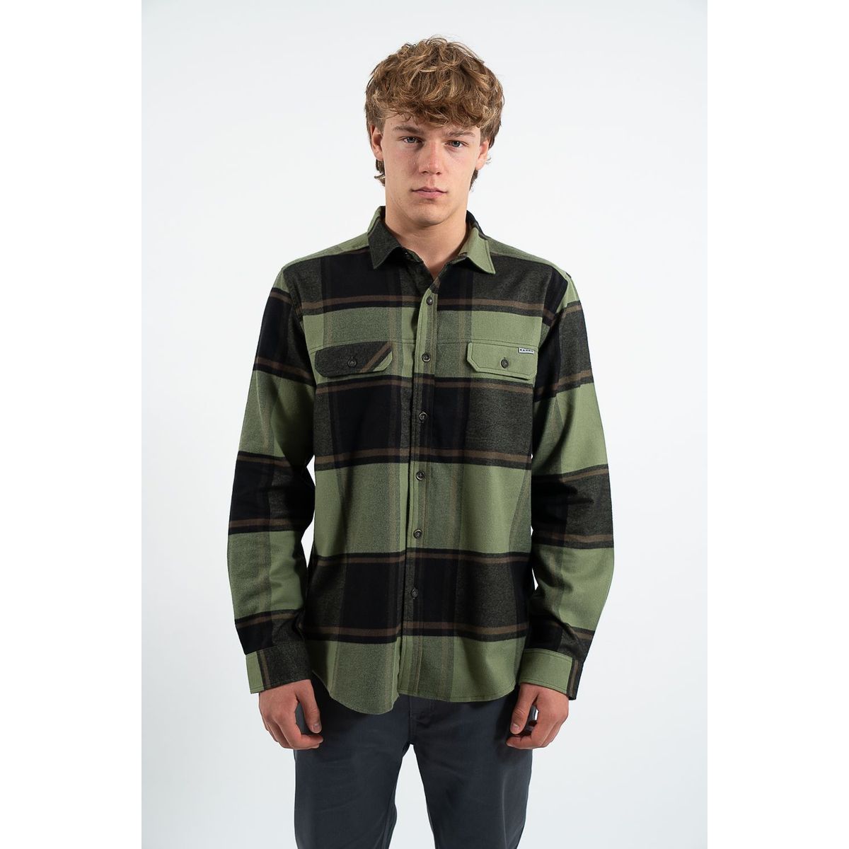 KANNU - Camisa Leñadora Franela Fitz Roy
