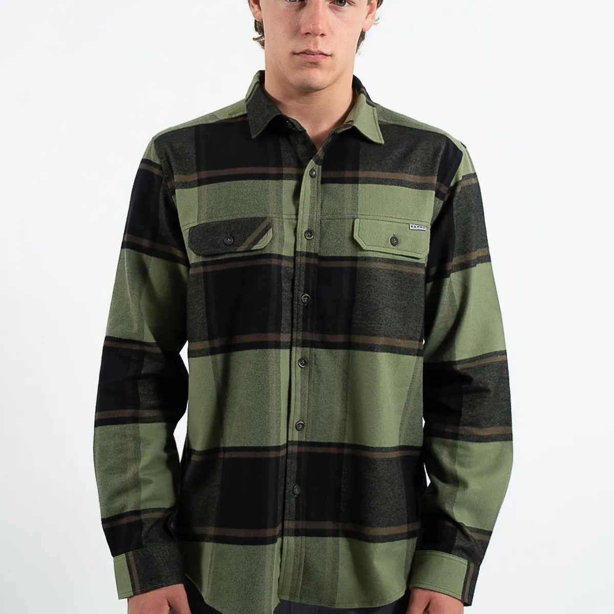 KANNU - Camisa Leñadora Franela Fitz Roy